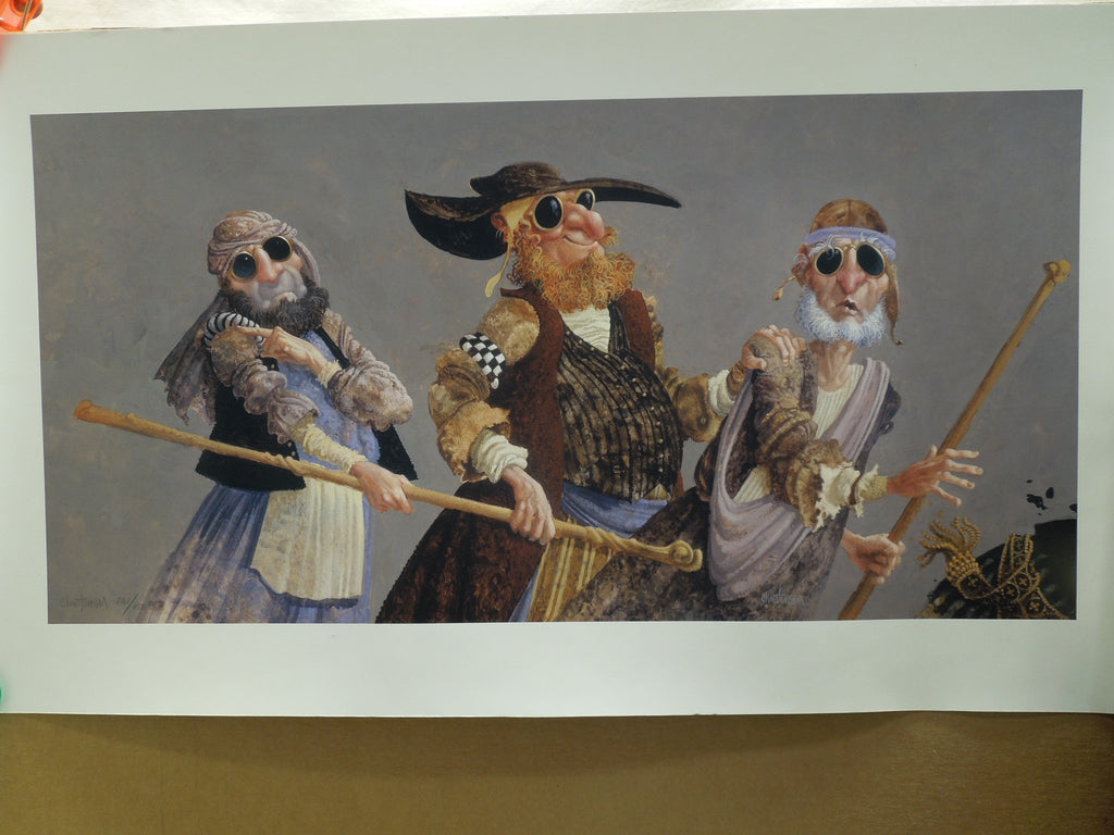 James C. Christensen The Blind Leading The Blind