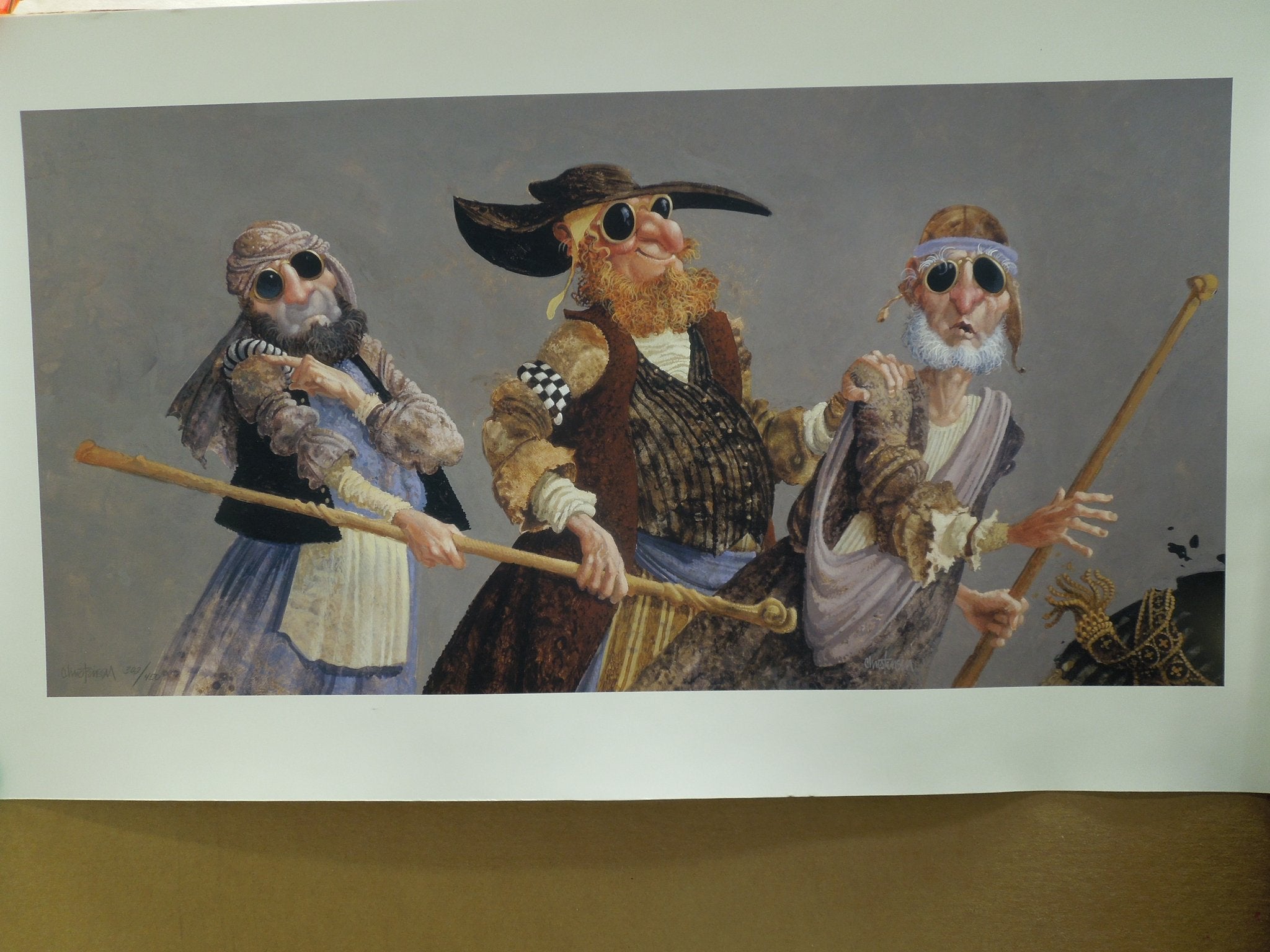 James C. Christensen The Blind Leading The Blind