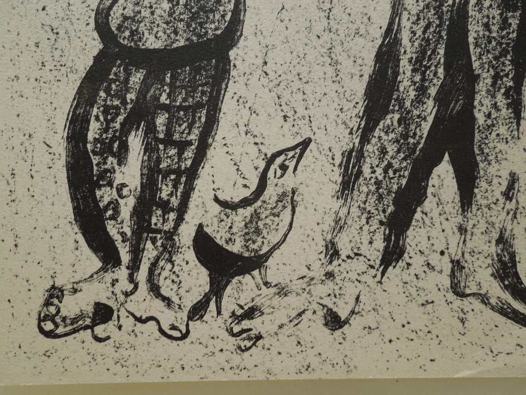 Marc Chagall The Mountebanks Original Lithograph