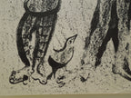 Marc Chagall The Mountebanks Original Lithograph