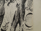 Marc Chagall The Mountebanks Original Lithograph