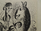 Marc Chagall The Mountebanks Original Lithograph