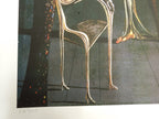 Salvador Dali Woman With Head Of Roses Facsimile Signed Numbered Giclee 16" X 12"