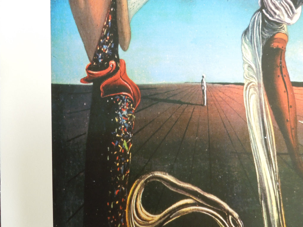 Salvador Dali Woman With Head Of Roses Facsimile Signed Numbered Giclee 16" X 12"