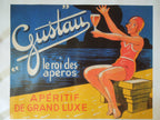 Vintage Booze Labels - Gustau Aperitif