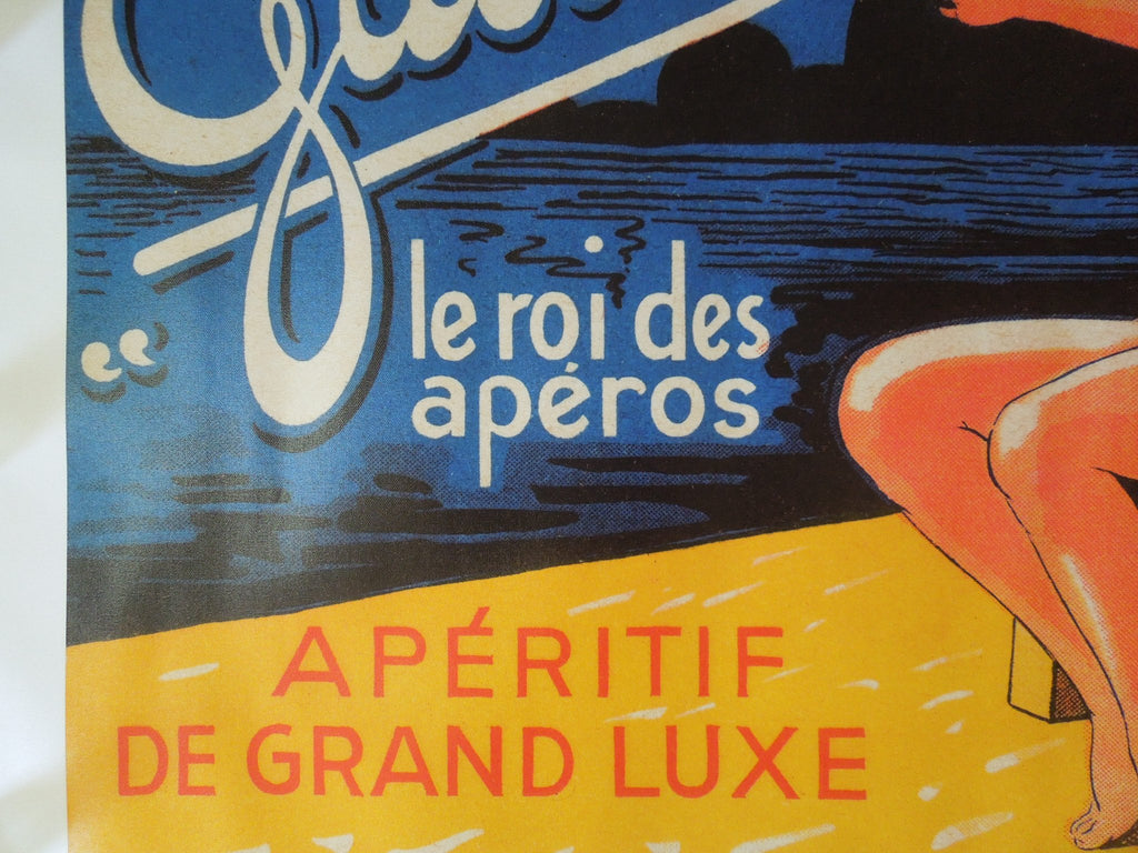 Vintage Booze Labels - Gustau Aperitif