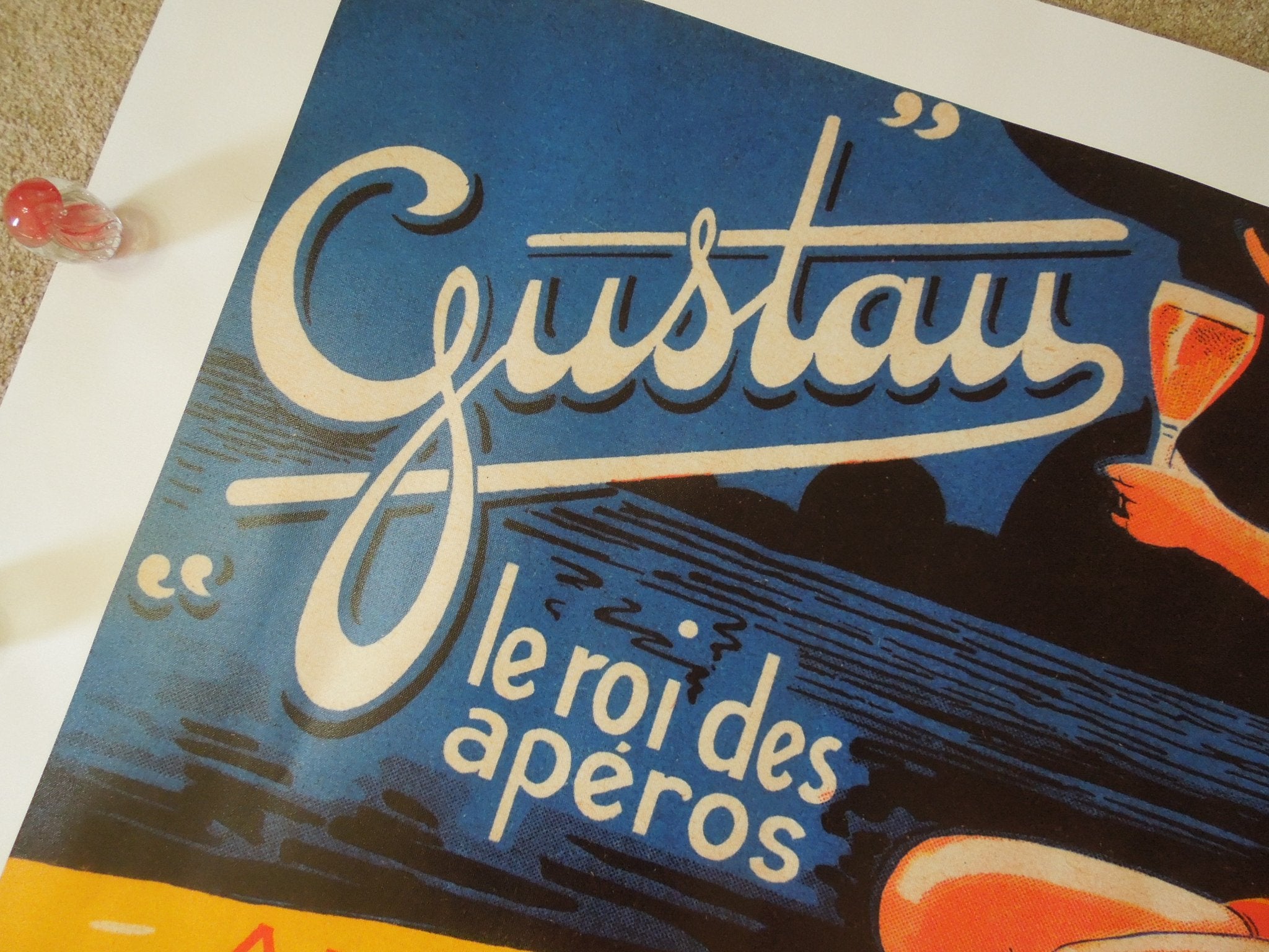 Vintage Booze Labels - Gustau Aperitif