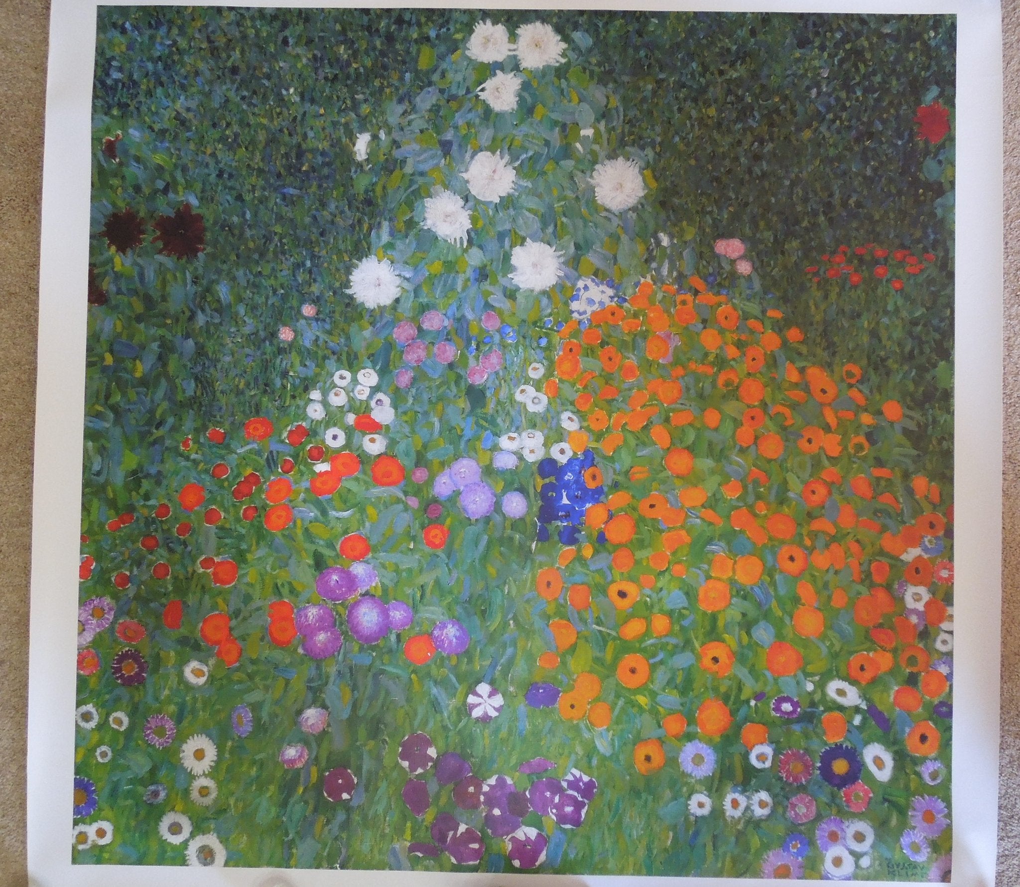 Gustav Klimt Farmer's Garden