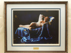 Douglas Hofmann Midnight Blue Lithograph Print Hand Signed Numbered