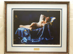 Douglas Hofmann Midnight Blue Lithograph Print Hand Signed Numbered