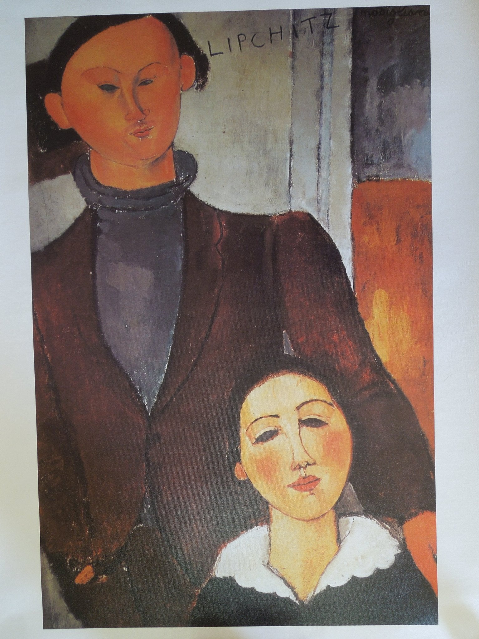 Amedeo Modigliani Jacques Lipchitz and His Wife
