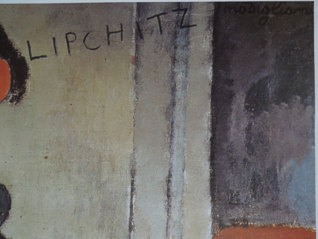 Amedeo Modigliani Jacques Lipchitz and His Wife