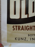 Vintage Booze Labels Old Sport Kentucky Straight Bourbon Whiskey Size: 32 X 40 In.