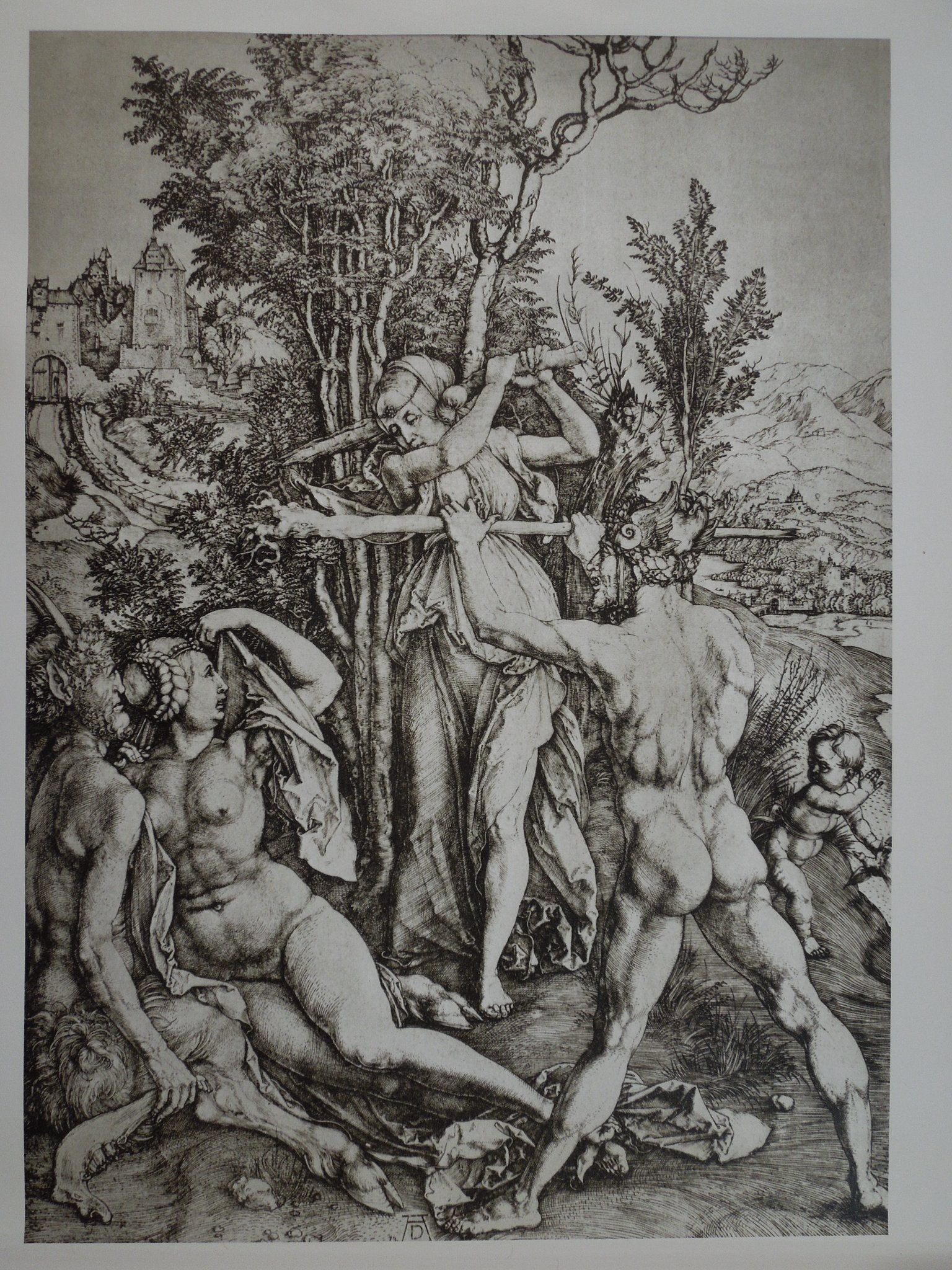 Albrecht Durer The Harrowing Of Hell From The Large Passion