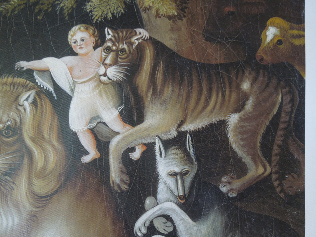 Edward Hicks Peaceable Kingdom Size: 30 X 23 3/4 In