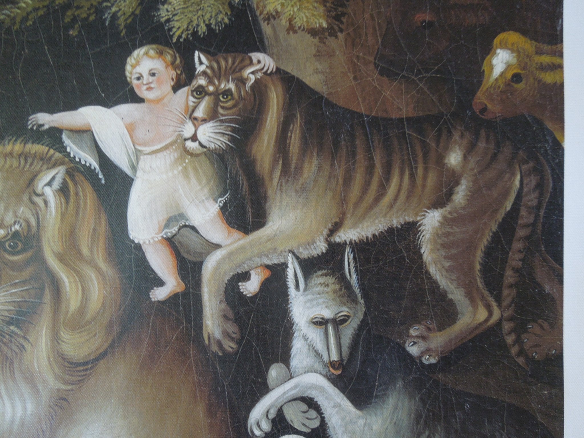 Edward Hicks Peaceable Kingdom Size: 30 X 23 3/4 In