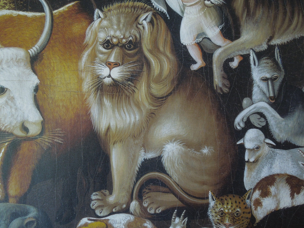 Edward Hicks Peaceable Kingdom Size: 30 X 23 3/4 In