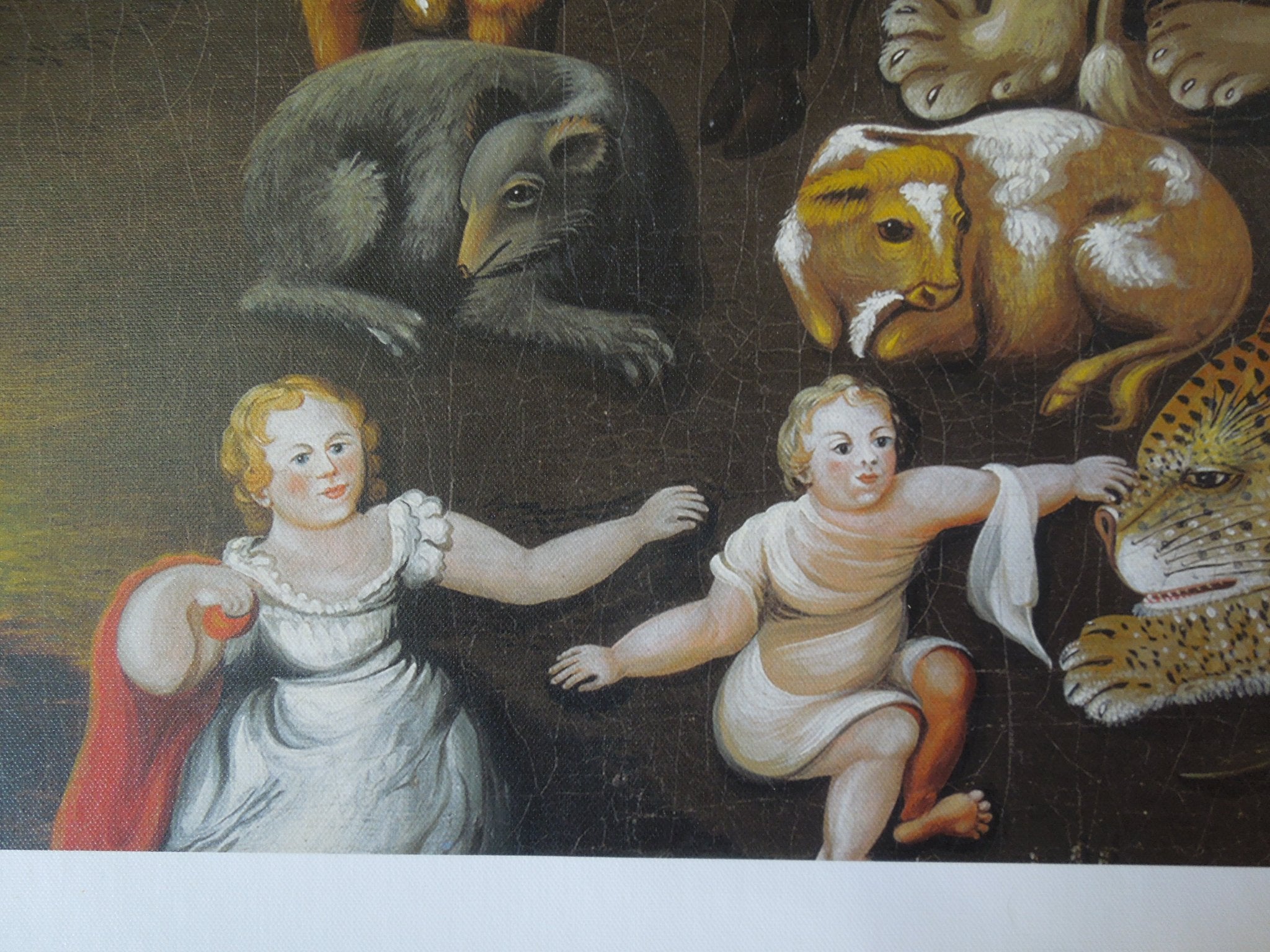 Edward Hicks Peaceable Kingdom Size: 30 X 23 3/4 In