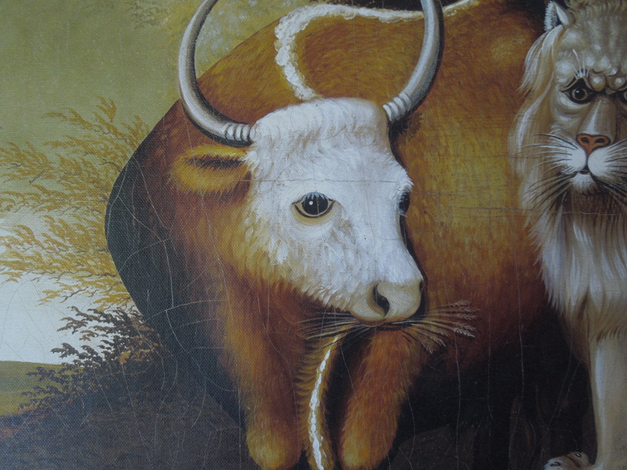 Edward Hicks Peaceable Kingdom Size: 30 X 23 3/4 In