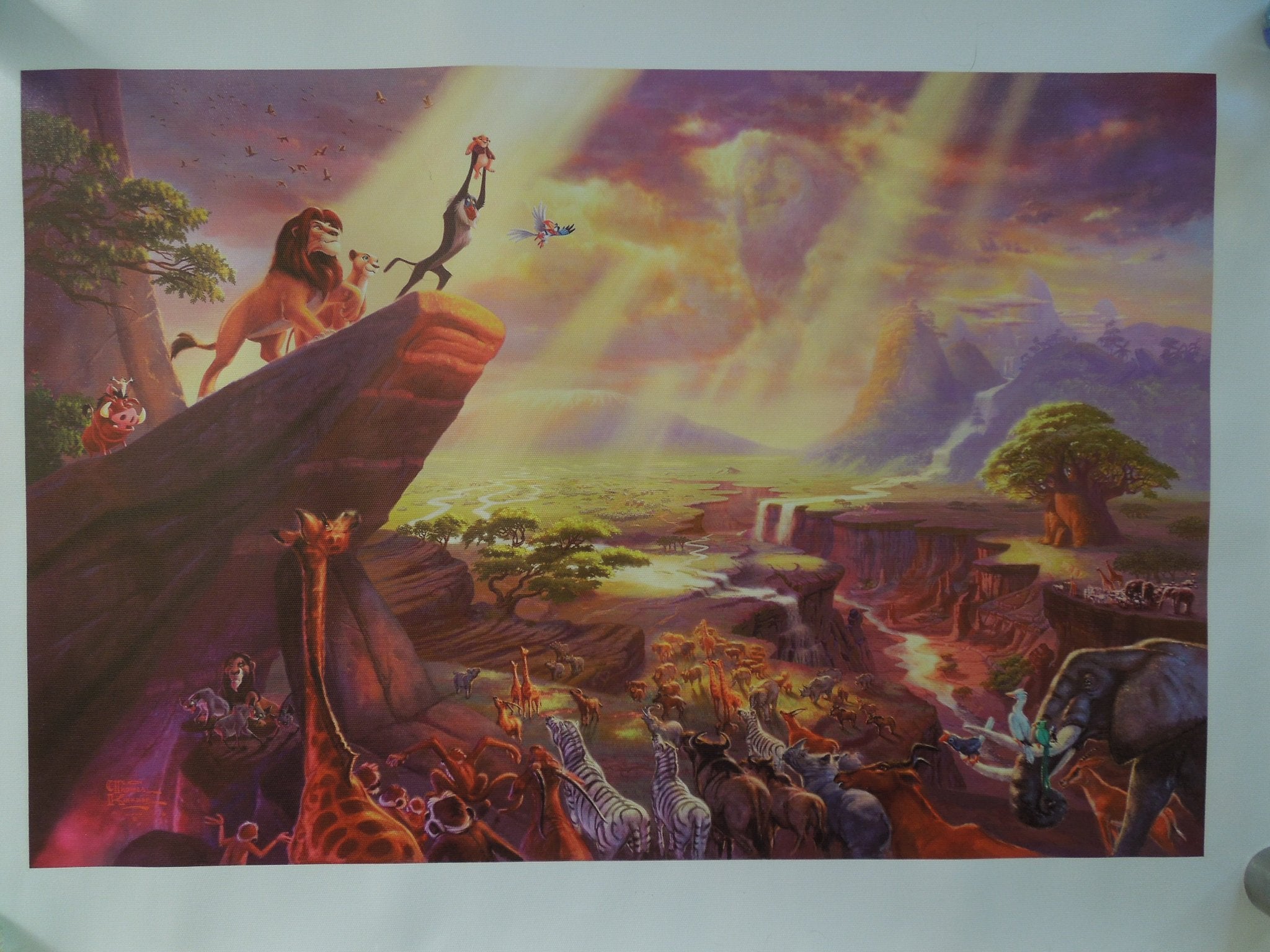 Thomas Kinkade - The Lion King