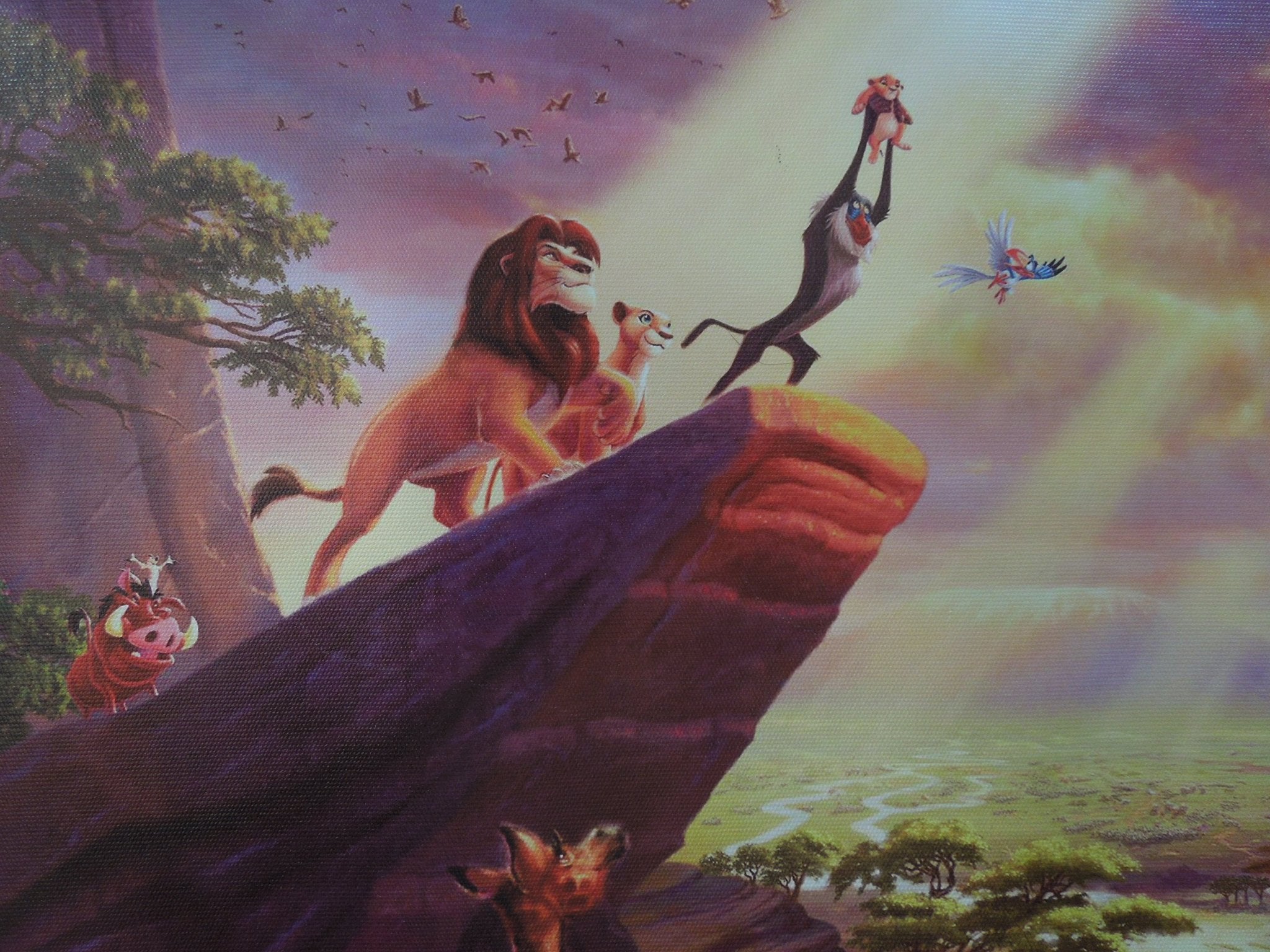 Thomas Kinkade - The Lion King