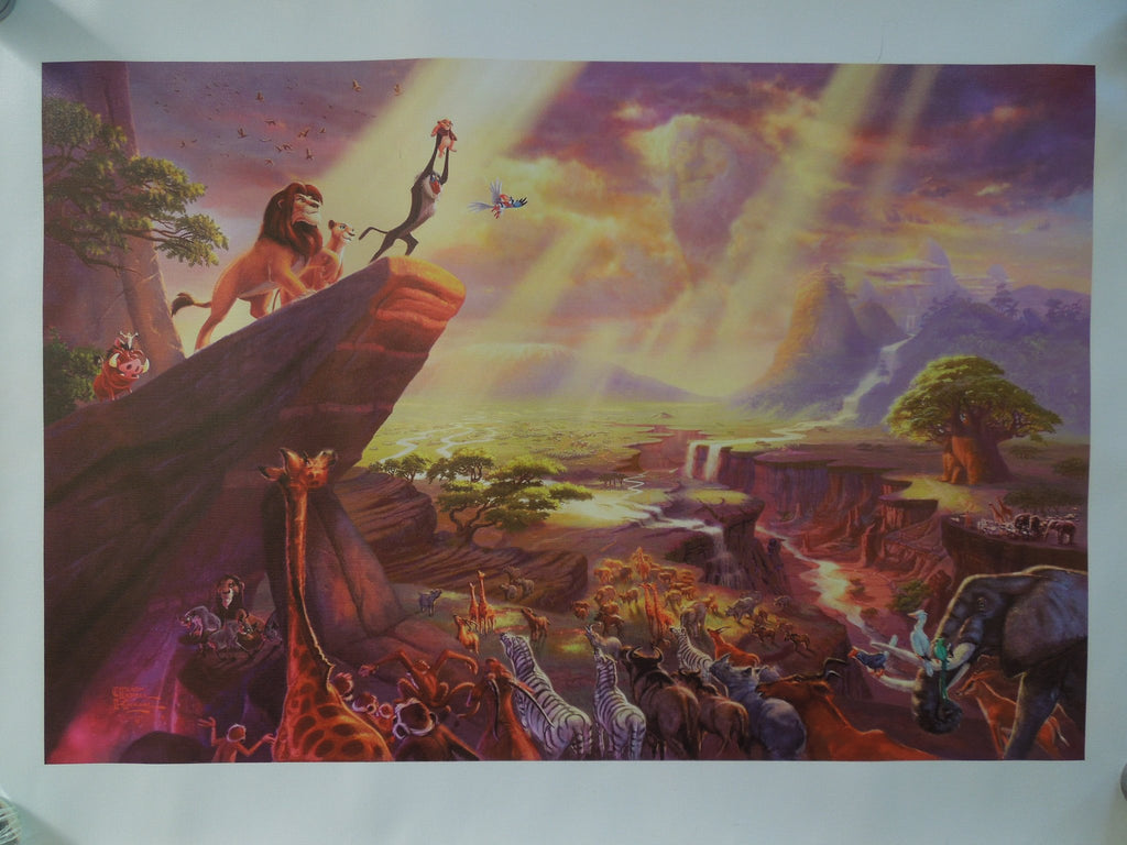 Thomas Kinkade - The Lion King