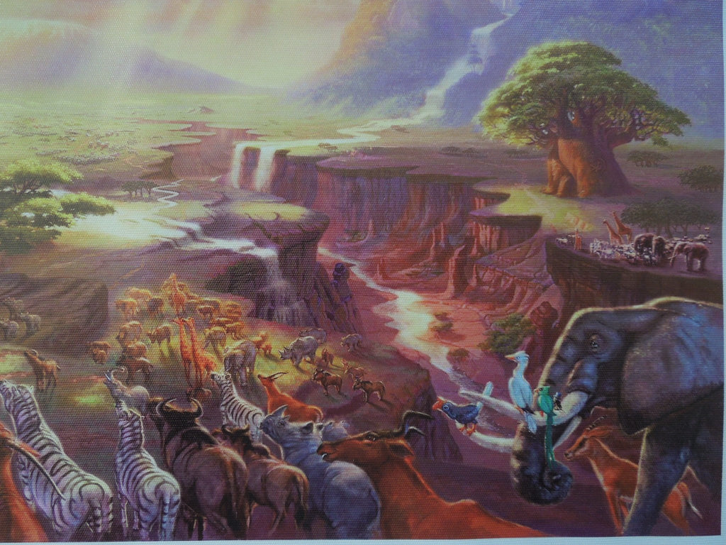 Thomas Kinkade - The Lion King