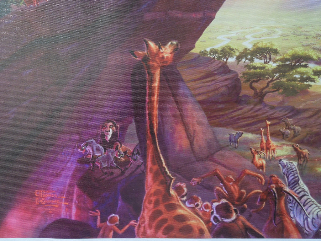 Thomas Kinkade - The Lion King
