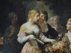 Jean-frederic Schall Louis Xiv Of France Declaring His Love