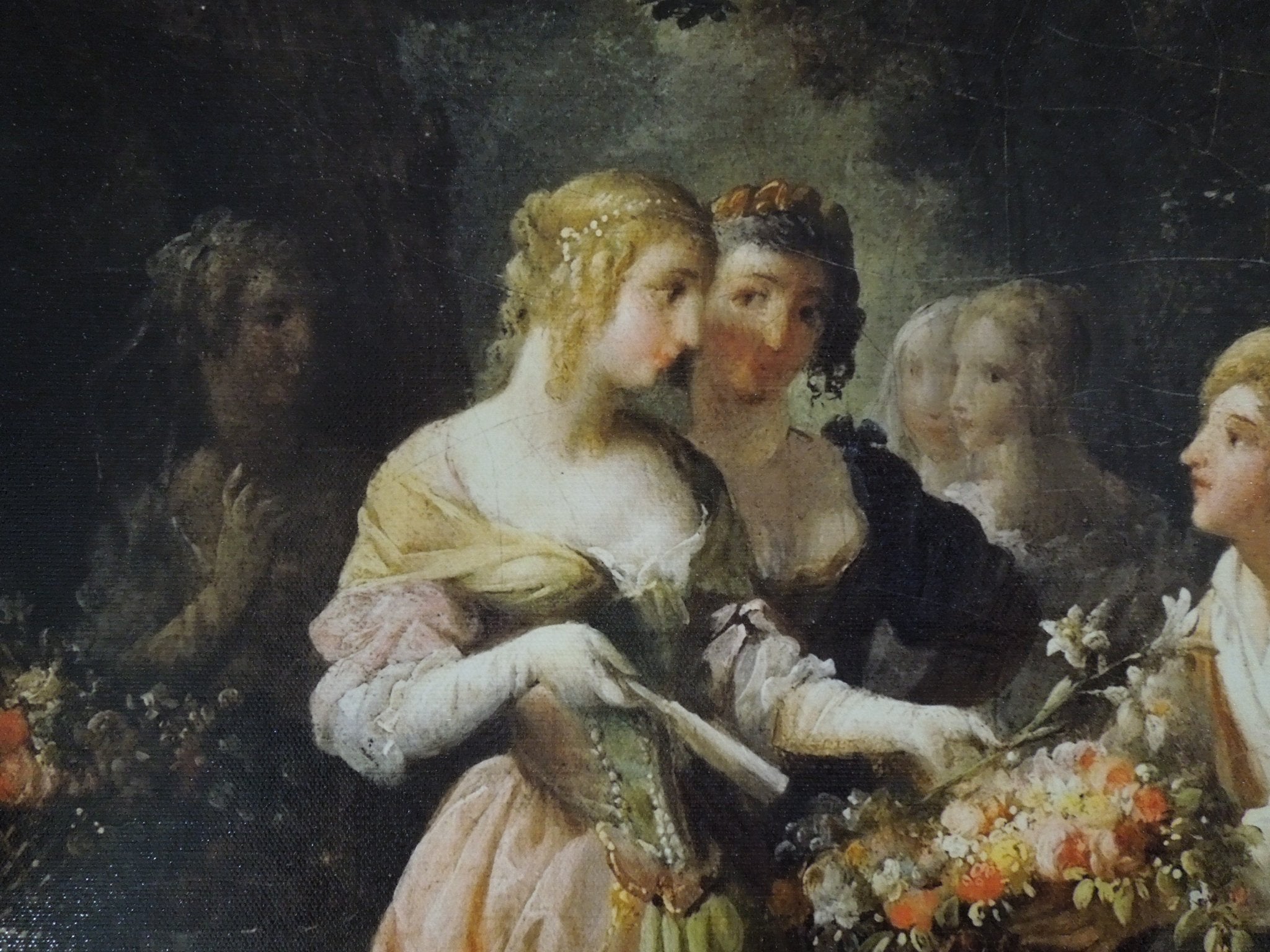 Jean-frederic Schall Louis Xiv Of France Declaring His Love