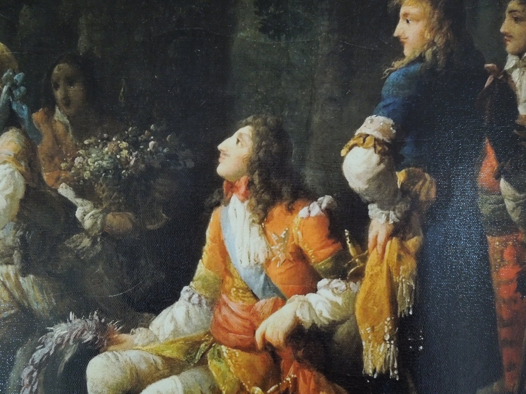 Jean-frederic Schall Louis Xiv Of France Declaring His Love