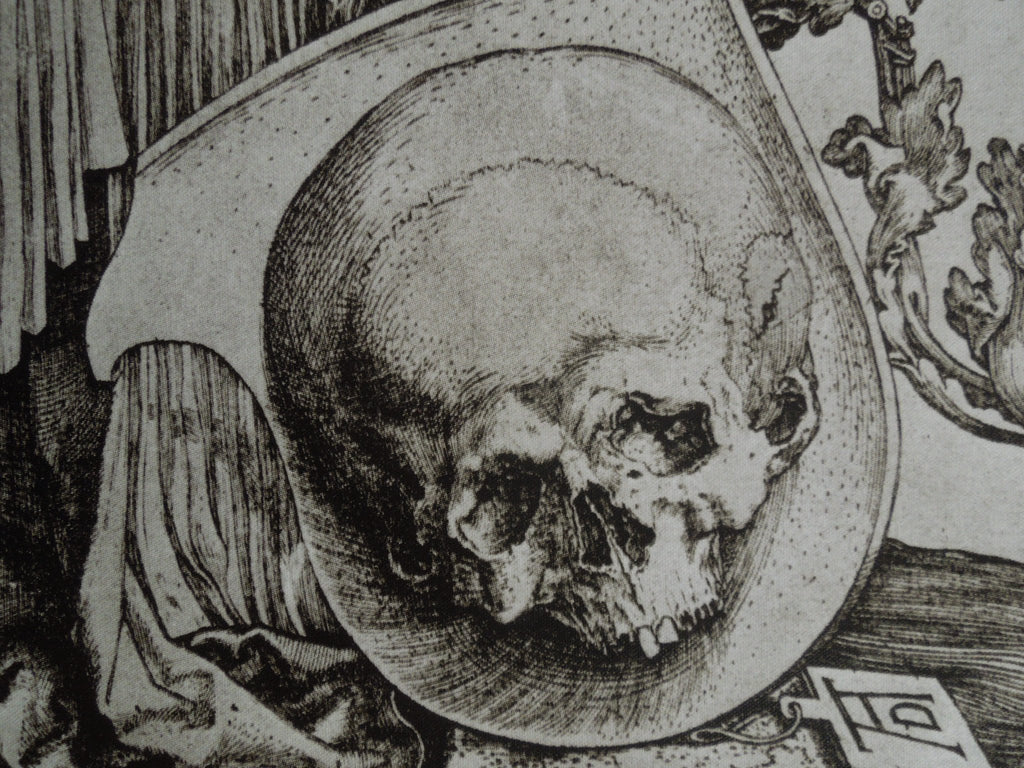 Albrecht Durer Crest With A Death's Head