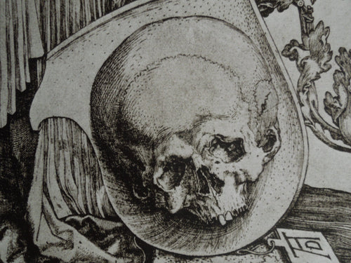 Albrecht Durer Crest With A Death's Head