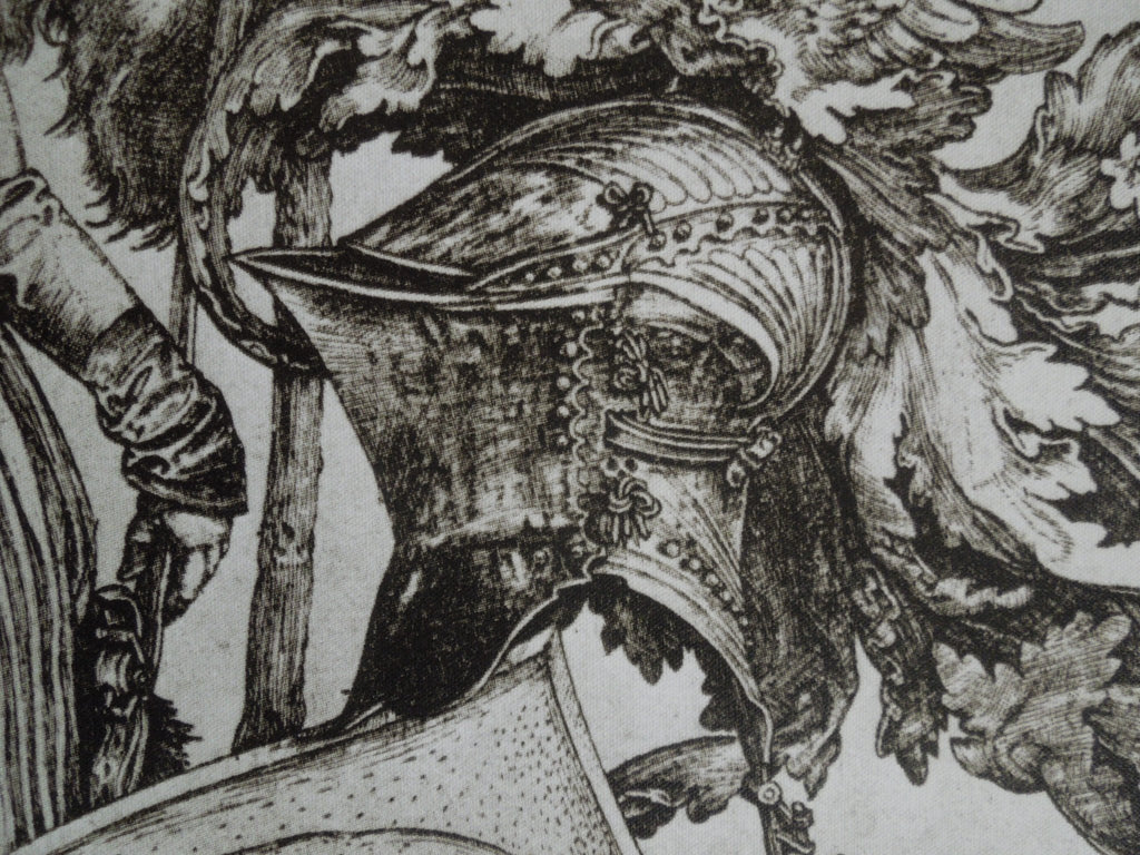 Albrecht Durer Crest With A Death's Head