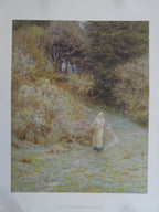 Helen Allingham In The Primrose Wood