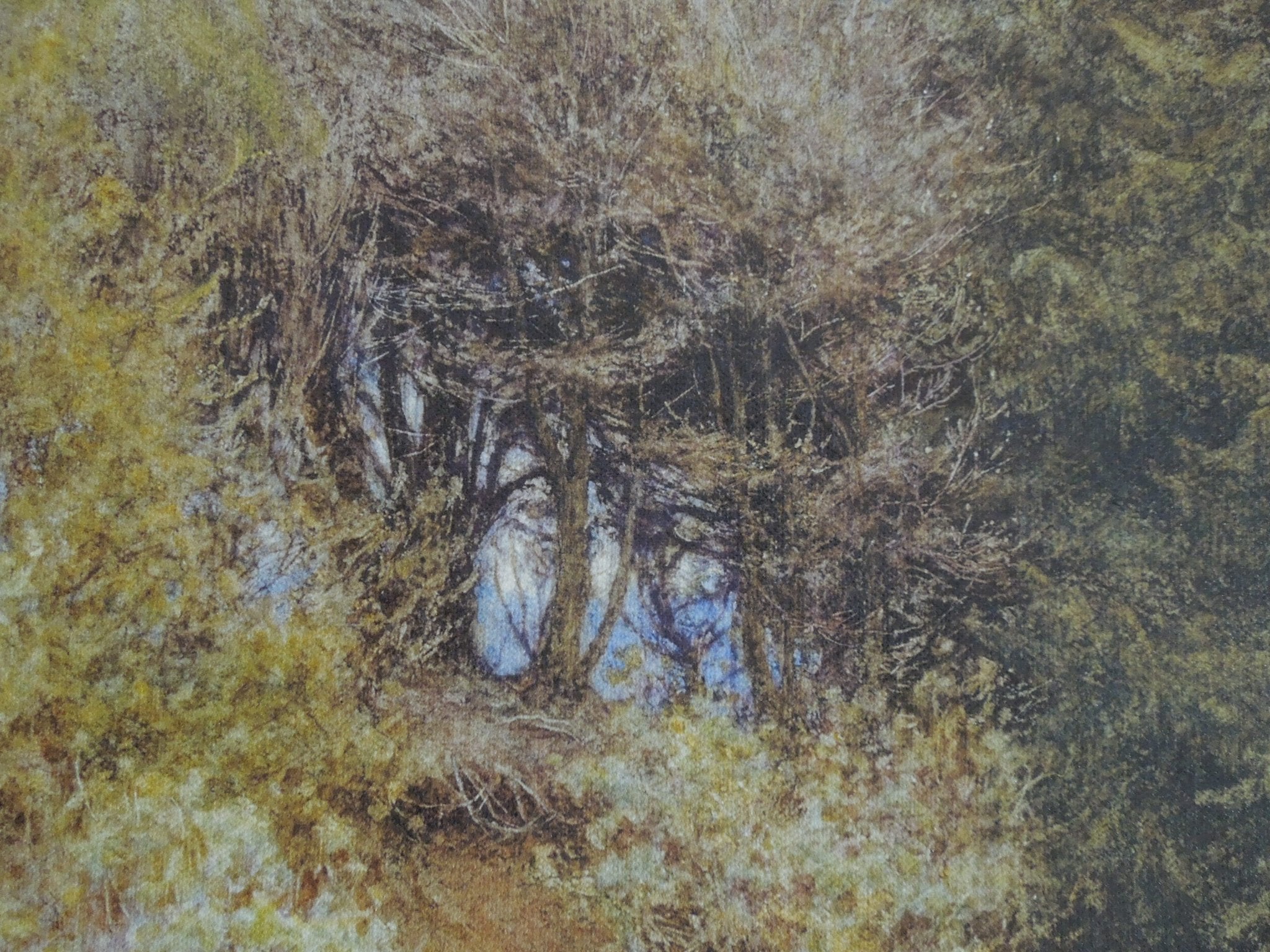Helen Allingham In The Primrose Wood