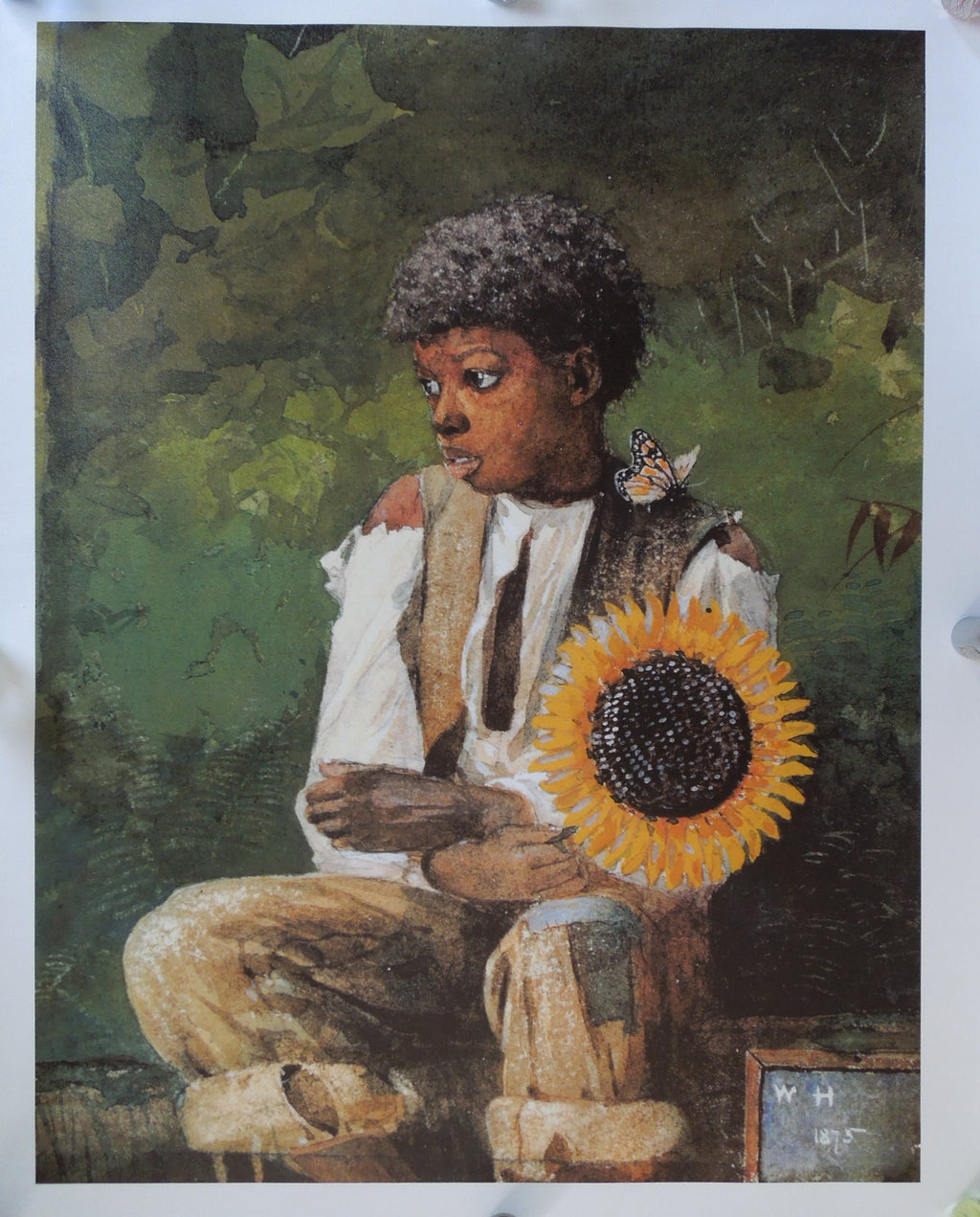 Winslow Homer - Taking Sunflower To Teacher