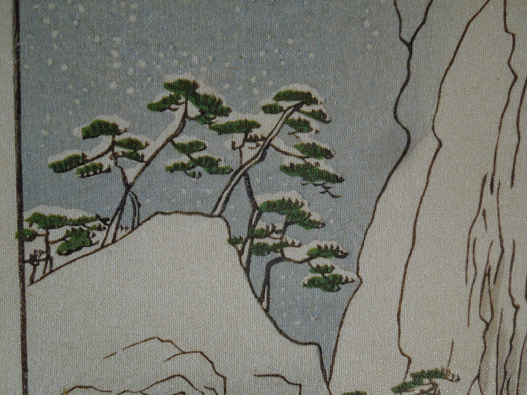Hiroshige Kiso Gorge In New Snow