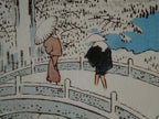 Hokusa Drum Bridge At Kameido