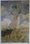 Claude Monet Woman With A Parasol Turned To The Left, 1886