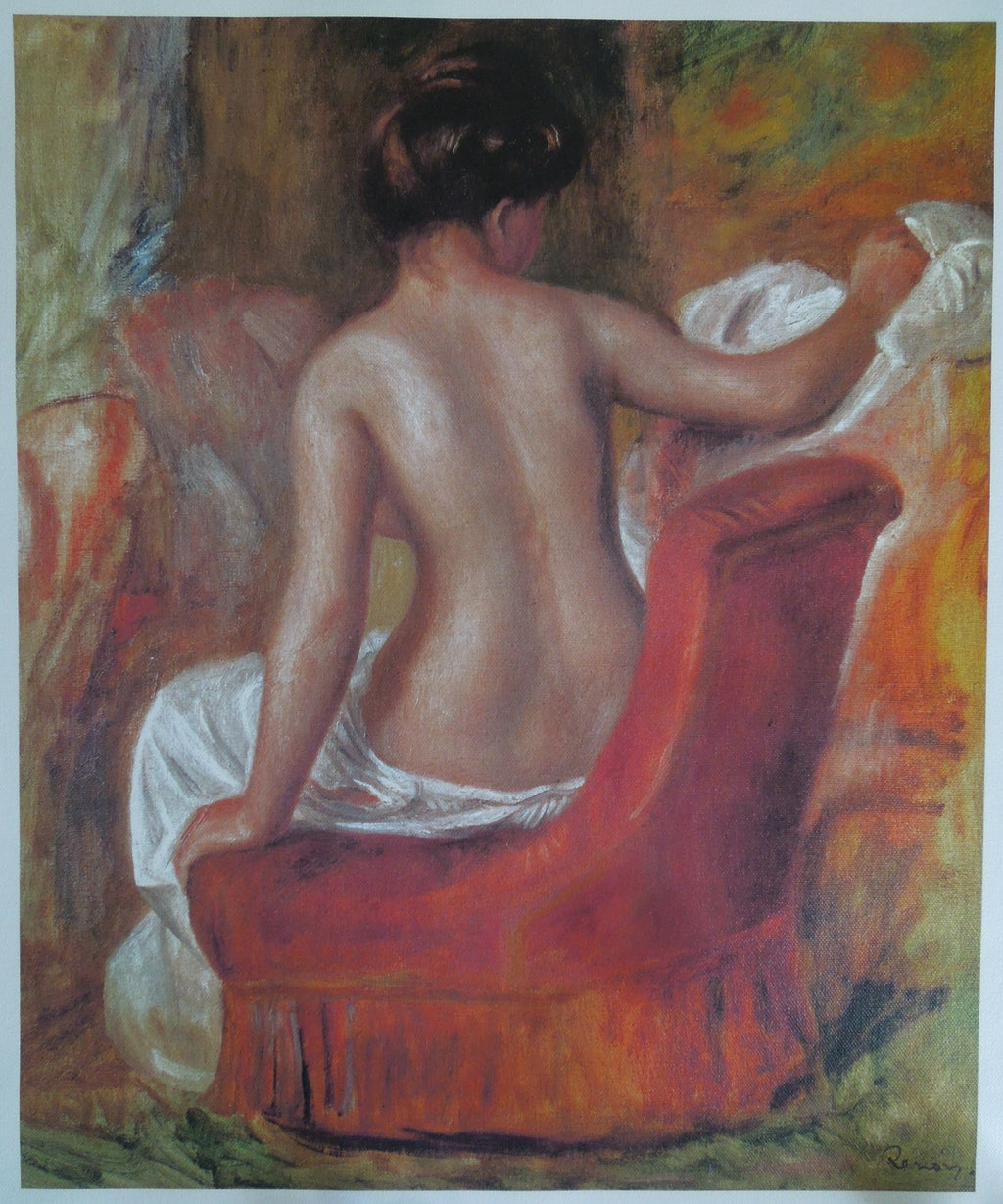 Pierre-Auguste Renoir Nude In Chair