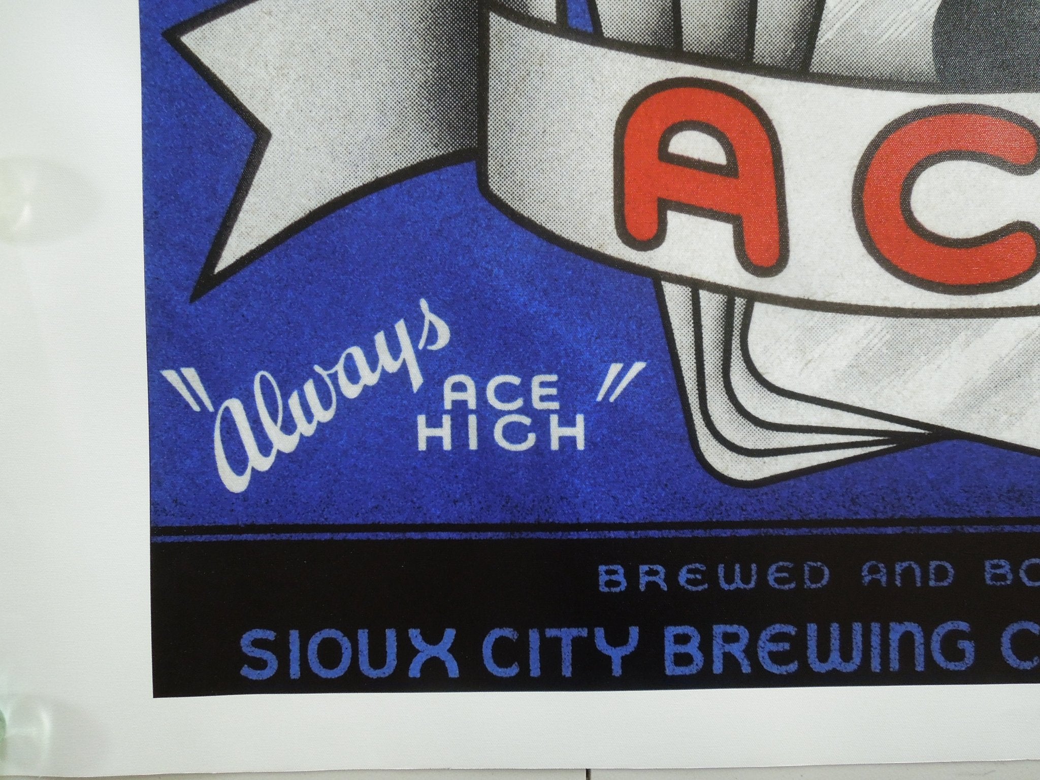 Vintage Booze Labels Ace Beer