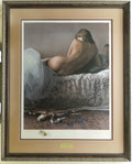 Douglas Hofmann "Satin Slippers" Gallery Framed Hand Signed Print 112/125
