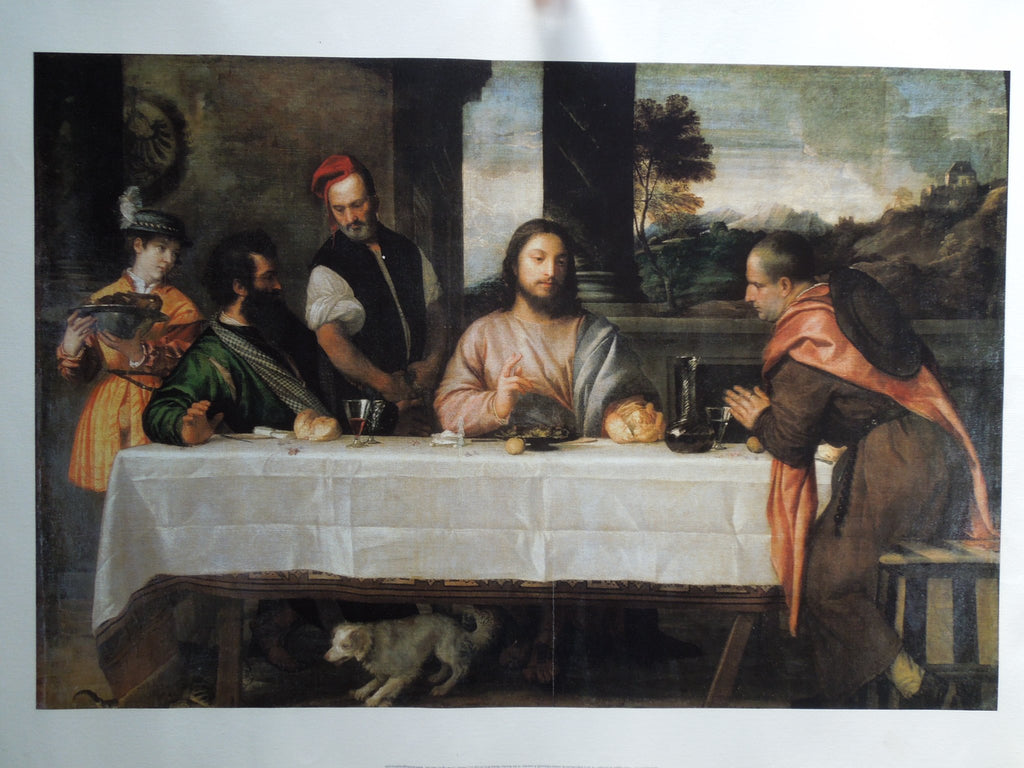 Titian Supper At Emmaus