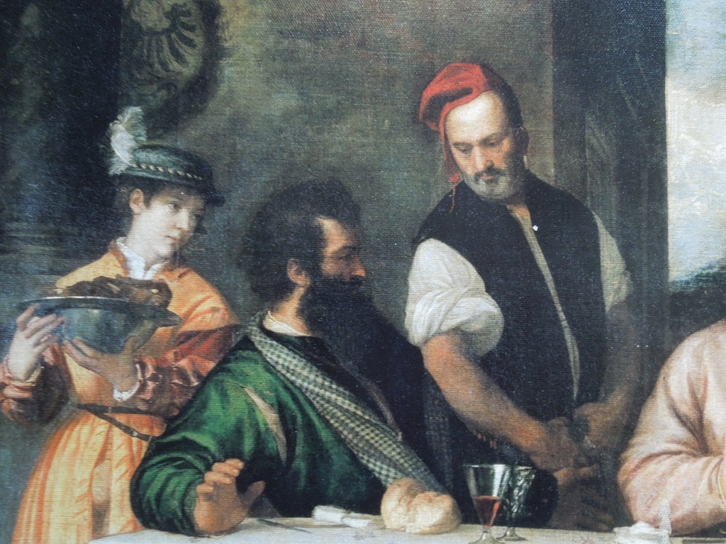 Titian Supper At Emmaus