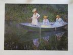 Claude Monet Barque A Giverny