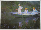 Claude Monet Barque A Giverny