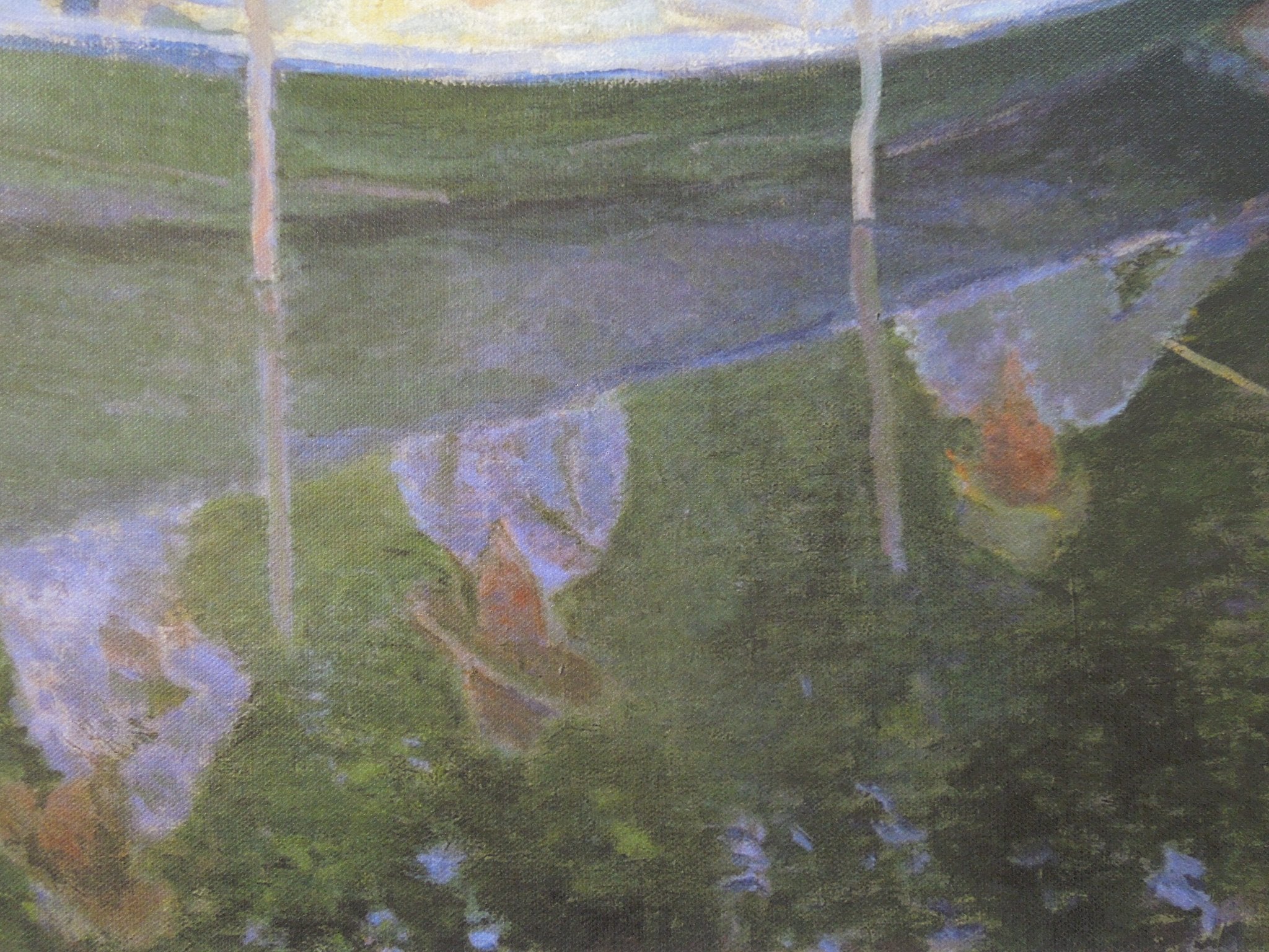 Claude Monet Barque A Giverny