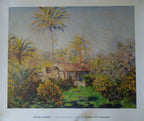 Claude Monet Small Country Farm At Bordighera