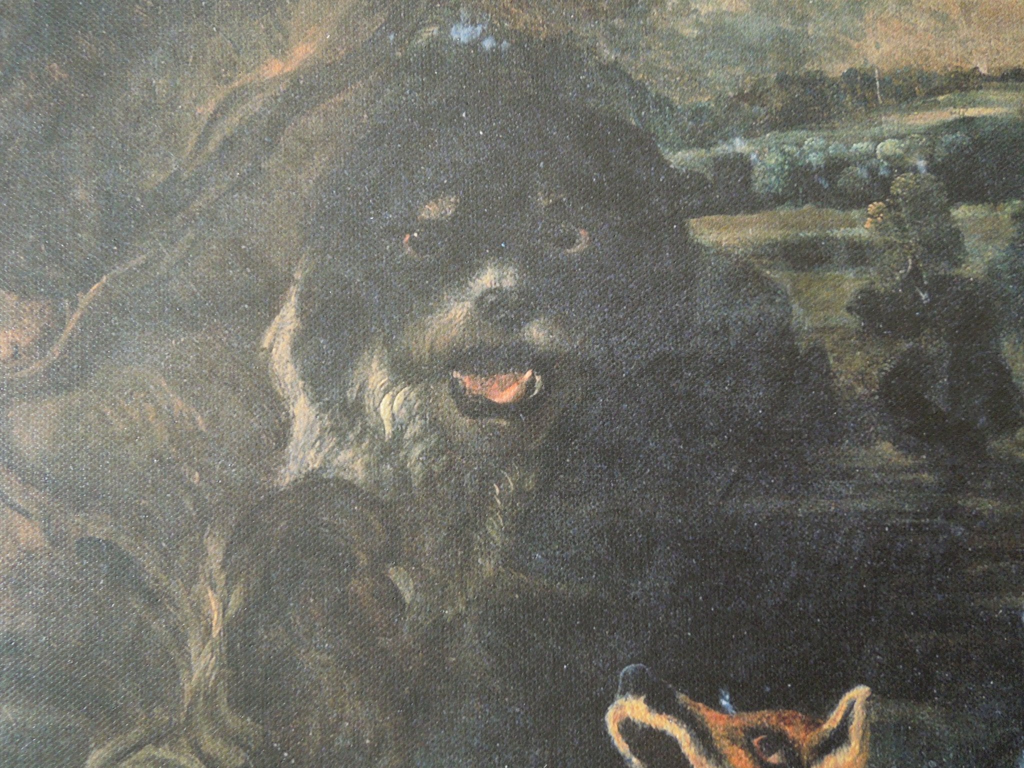 JACOB JORDAENS THE TEMPTATION Size: 26 5/8 x 30 in